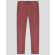  ЧИНО ПАНТАЛОН ВТАЛЕН СИЛУЕТ С КОЖЕНА ЛОГО ЕМБЛЕМА В ЦВЯТ БОРДО