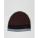  ШАПКА ОТ ВЪЛНА И АКРИЛ С КОНТРАСТНА ДЕСЕНАЦИЯ И ЛОГО ЦВЯТ БОРДО