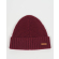 ПЛЕТЕНА ШАПКА ОТ ФИНА ВЪЛНА И  КАШМИР  В ЦВЯТ  БОРДО