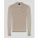 БЕЖОВ СТРУКТУРЕН ПУЛОВЕР  ОТ PREMIUM ПАМУК С КОНТРАСТНА ДЕСЕНАЦИЯ 