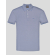 ПОЛО ТЕНИСКА ОТ ДВОЙНО МЕРСЕРИЗИРАН ЕГИПЕТСКИ ПАМУК В СИН И СИВ МЕЛАНЖ