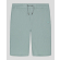  БЕРМУДИ ОТ PREMIUM ПАМУК С ГУМИРАНО ЛОГО В ЦВЯТ МИНТ