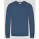 ПУЛОВЕР ОТ 100% PREMIUM  ПАМУК В ЦВЯТ СРЕДНО СИН МЕЛАНЖ