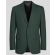 ЗЕЛЕНО КЛАСИЧЕСКО САКО МЕЛАНЖ С ДВА ШЛИЦА /ЧАСТ ОТ КОСТЮМ/