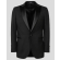 ЧЕРНО ЦЕРЕМОНИАЛНО САКО ВТАЛЕН СИЛУЕТ /ЧАСТ ОТ КОСТЮМ/