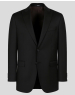 ЧЕРНО КЛАСИЧЕСКО САКО С ОСТЪР РЕВЕР ВТАЛЕН СИЛУЕТ /ЧАСТ ОТ КОСТЮМ/