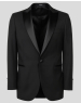 ЧЕРНО ЦЕРЕМОНИАЛНО САКО ВТАЛЕН СИЛУЕТ /ЧАСТ ОТ КОСТЮМ/