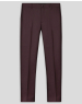 КЛАСИЧЕСКИ СТРУКТУРЕН ПАНТАЛОН В ЦВЯТ БОРДО /ЧАСТ ОТ КОСТЮМ/