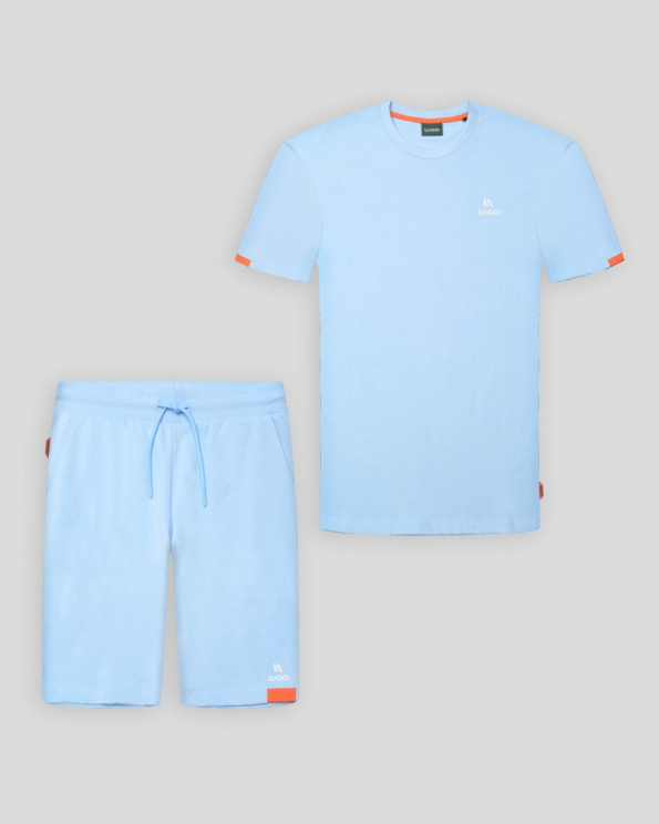 СВЕТЛОСИН СПОРТЕН КОМПЛЕКТ ОТ 100% ПАМУК С РЕФЛЕКТЕН ПРИНТ 