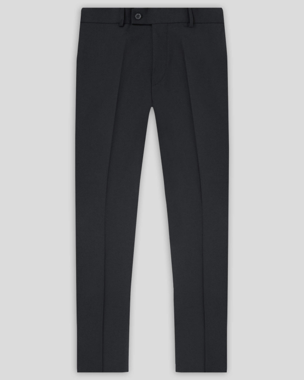 ЧЕРЕН КЛАСИЧЕСКИ ПАНТАЛОН  В СИТНА СТРУКТУРА /ЧАСТ ОТ КОСТЮМ/