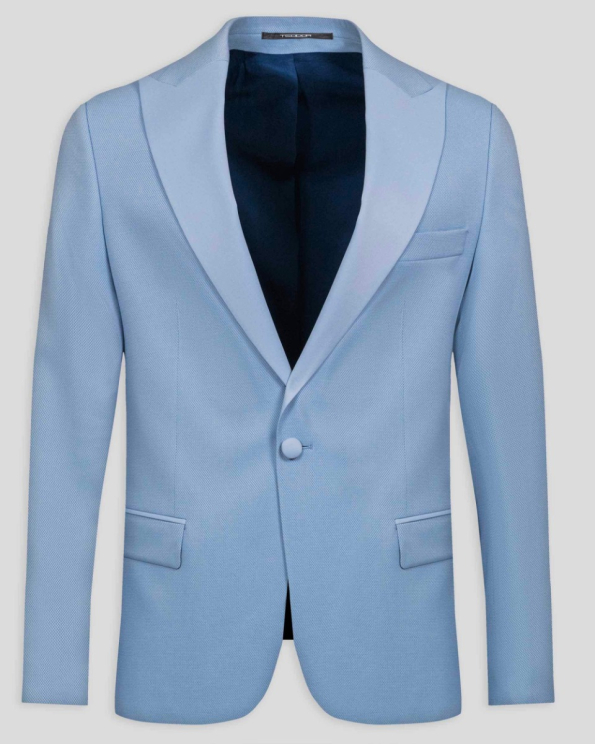 СВЕТЛОСИН ЦЕРЕМОНИАЛЕН КОСТЮМ СЪС САТЕНИРАН РЕВЕР