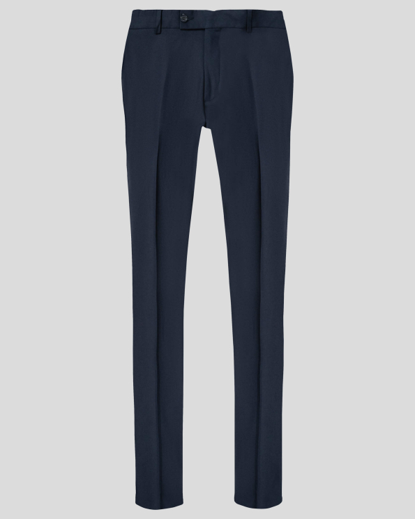 ТЪМНО СИН КЛАСИЧЕСКИ ПАНТАЛОН ВТАЛЕН СИЛУЕТ