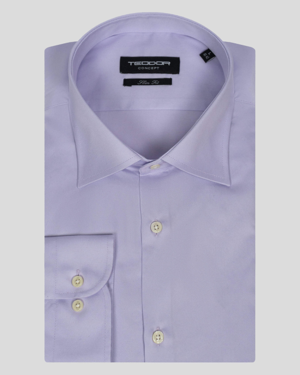 ЛИЛАВА САТЕНИРАНА РИЗА КЛАСИЧЕСКИ МОДЕЛ