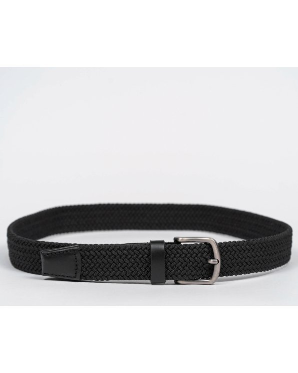 ЧЕРЕН ПЛЕТЕН КОЛАН ОТ ТЕКСТИЛ