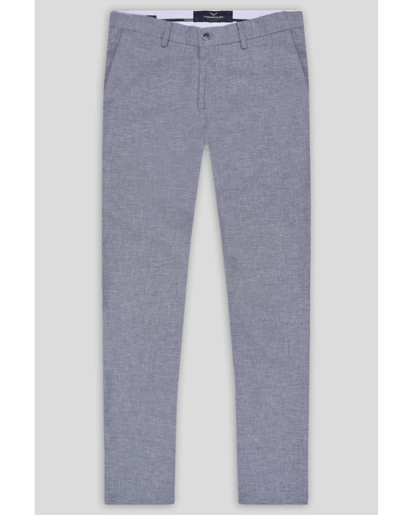 СИВ МЕЛАНЖИРАН ПАНТАЛОН С ИТАЛИАНСКИ ДЖОБ И ЛОГО