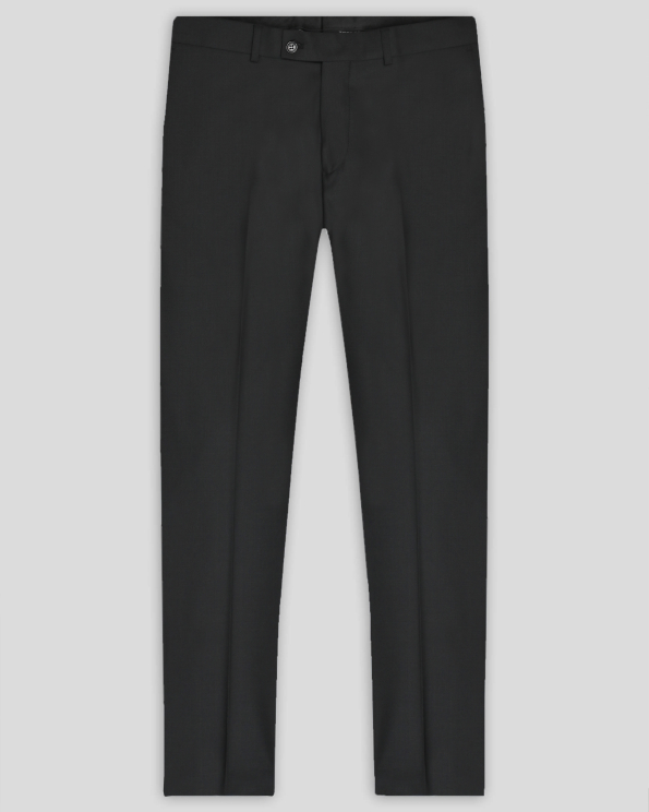 ЧЕРЕН КЛАСИЧЕСКИ ПАНТАЛОН С ДВОЙНИ ФИЛЕТКИ /ЧАСТ ОТ КОСТЮМ/