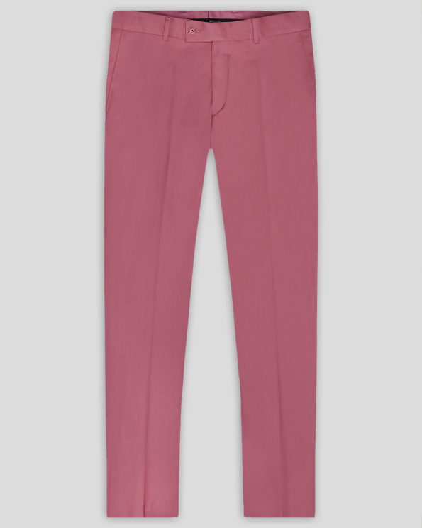 КЛАСИЧЕСКИ ПАНТАЛОН С ДВОЙНИ ФИЛЕТКИ В РОЗОВО /ЧАСТ ОТ КОСТЮМ/