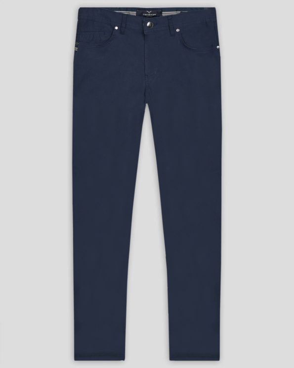 ПАНТАЛОН С 5 ДЖОБА ВТАЛЕН СИЛУЕТ В ЦВЯТ ИНДИГО