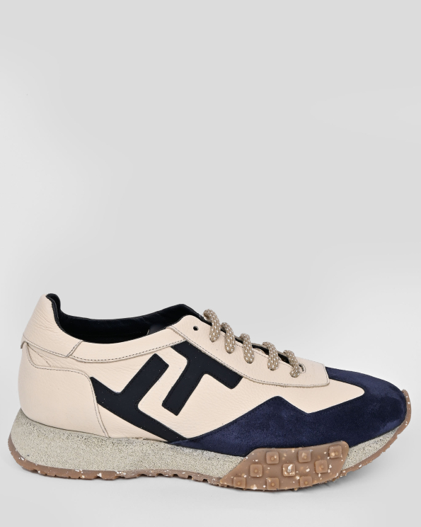 КОМБИНИРАНИ МАРАТОНКИ ОТ КОЖА ШАГРЕН И ВЕЛУР В БЕЖОВО И ТЪМНОСИНЬО