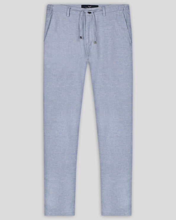 СВЕТЛОСИН ЧИНО ПАНТАЛОН МЕЛАНЖ С ВРЪЗКИ И ЛОГО