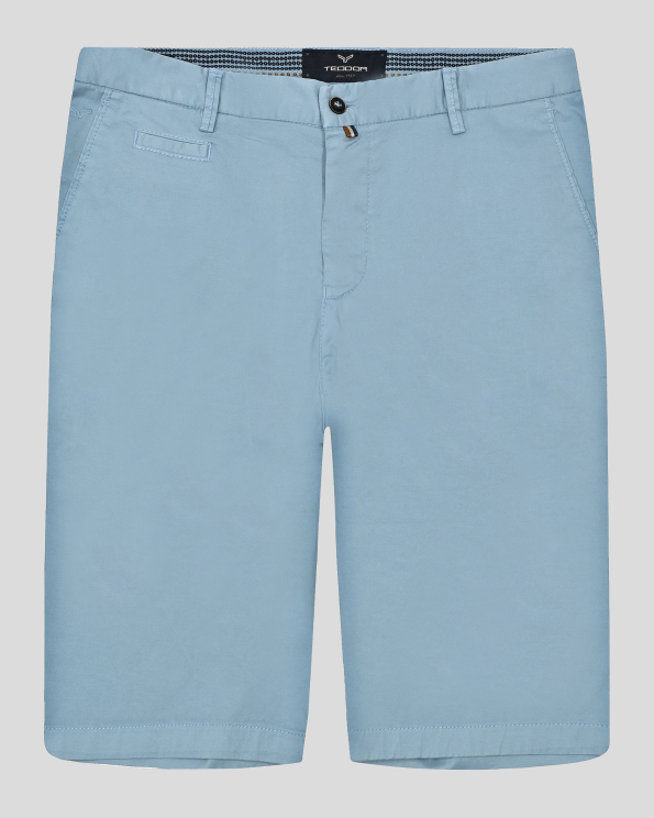 СВЕТЛОСИНИ БЕРМУДИ С ИТАЛИАНСКИ ДЖОБОВЕ И ЛОГО