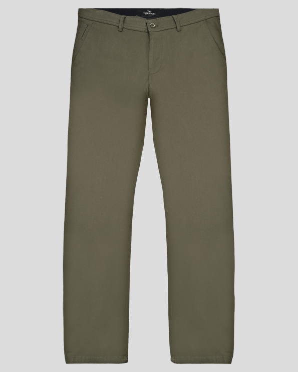 ЗЕЛЕН ПАНТАЛОН С ИТАЛИАНСКИ ДЖОБ ОТ ПАМУЧЕН ГАБАРДИН