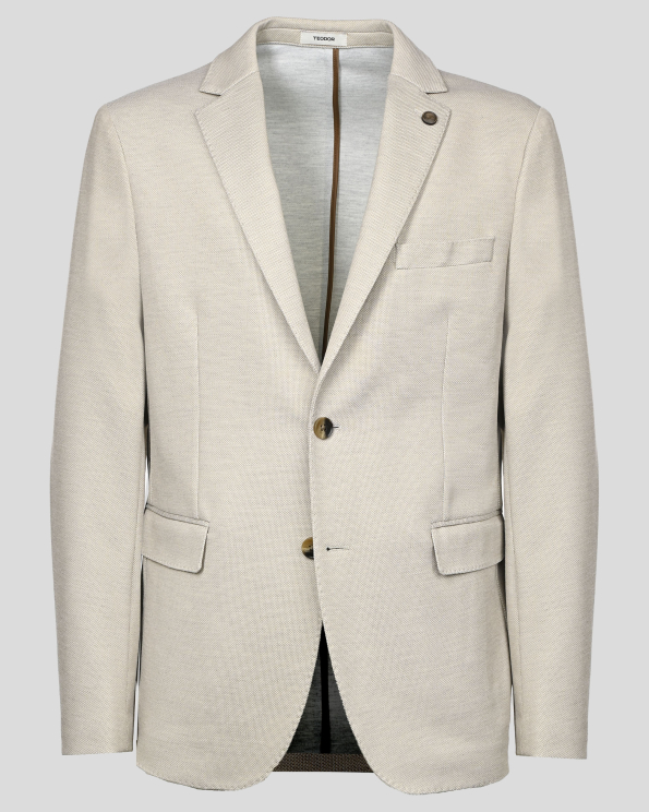 СВЕТЛОБЕЖОВО САКО МЕЛАНЖ БЕЗ ХАСТАР ВТАЛЕН СИЛУЕТ