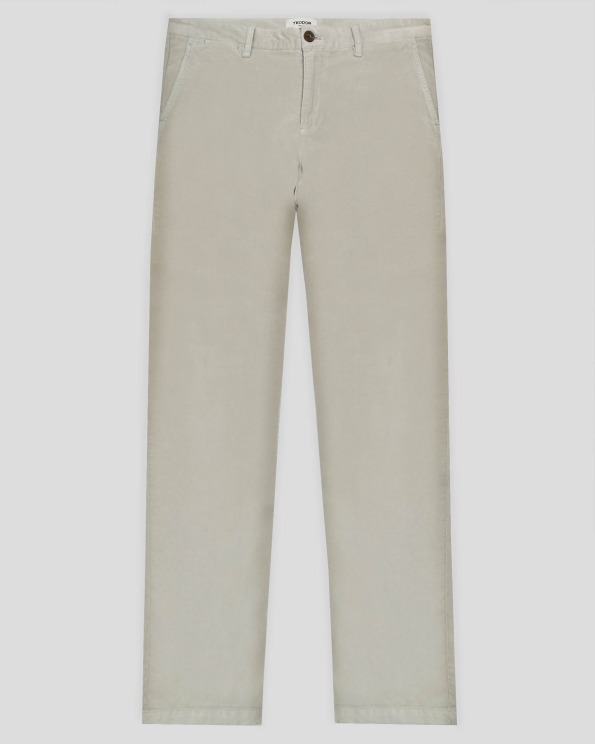 СИВО-БЕЖОВ ПАНТАЛОН С ИТАЛИАНСКИ ДЖОБ И ДИАГОНАЛНА СТРУКТУРА