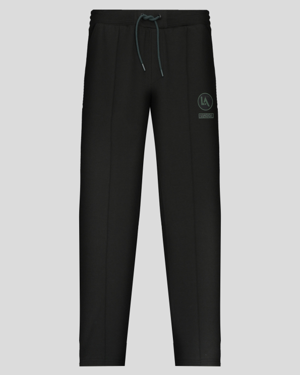 ЧЕРНО СПОРТНО ДОЛНИЩЕ СЪС СКРИТ ЗАДЕН ДЖОБ И ЛОГО ЕМБЛЕМА