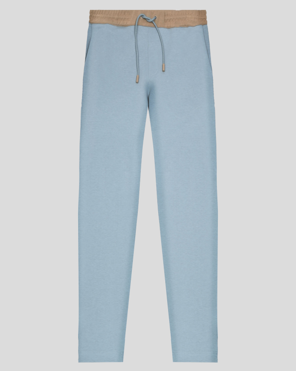 СПОРТНО ДОЛНИЩЕ ОТ 100% ПАМУК В ЛЕДЕНО СИН ЦВЯТ