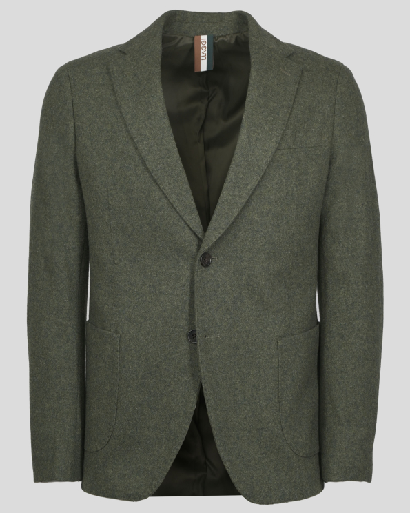 МЕЛАНЖИРАН БЛЕЙЗЪР ОТ ФИН ВЪЛНЕН ПЛАТ В ЗЕЛЕНО