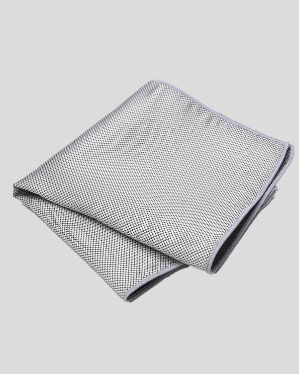 САТЕНИРАНА КЪРПИЧКА ЗА САКО В СВЕТЛОСИВ МЕЛАНЖ