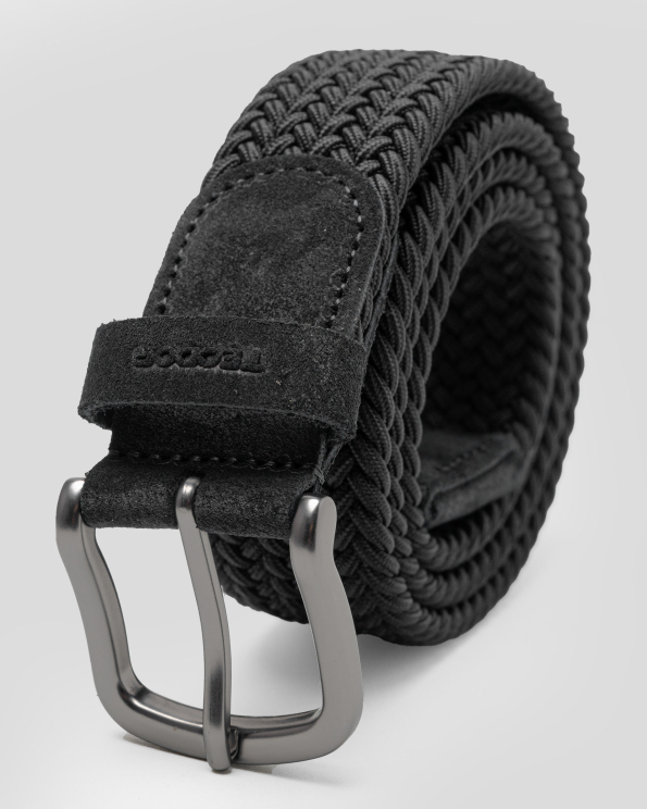 ЧЕРЕН ПЛЕТЕН КОЛАН С ЛОГО ЕМБЛЕМА