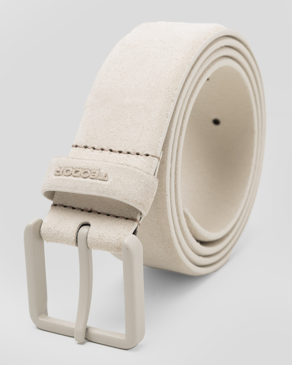 КОЛАН ОТ ЕСТЕСТВЕН ВЕЛУР В МРАМОРНО БЯЛО