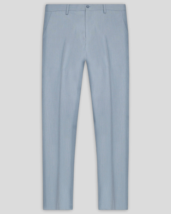 СВЕТЛОСИН ПАНТАЛОН МЕЛАНЖ СИЛНО ВТАЛЕН СИЛУЕТ /ЧАСТ ОТ КОСТЮМ/