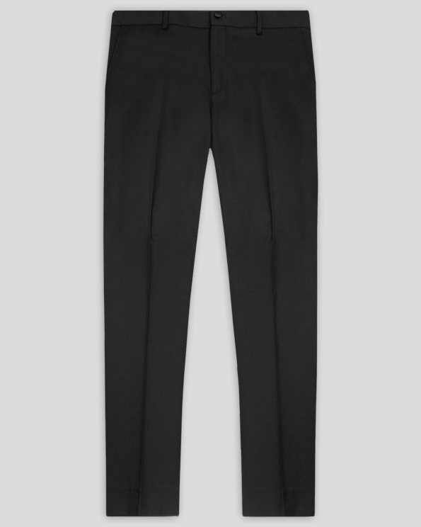 ЧЕРЕН КЛАСИЧЕСКИ ПАНТАЛОН ВТАЛЕН СИЛУЕТ /ЧАСТ ОТ КОСТЮМ/