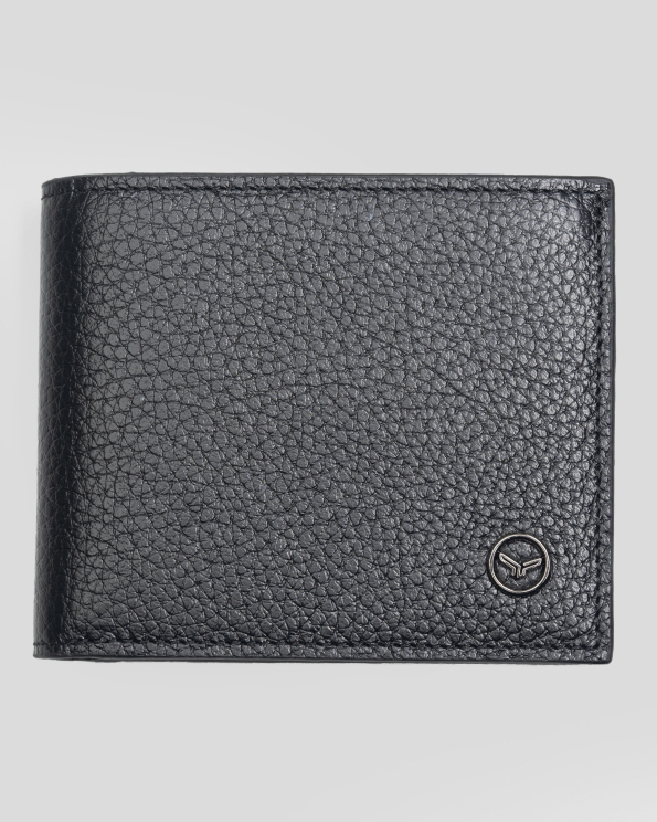 ЧЕРЕН ПОРТФЕЙЛ ОТ 100% ЕСТЕСТВЕНА КОЖА ШАГРЕН