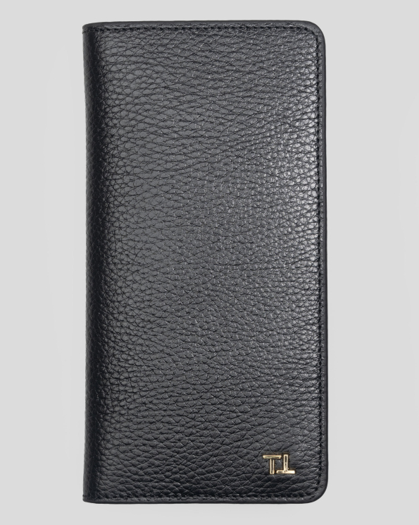 ЧЕРЕН ПОРТФЕЙЛ ОТ 100% ЕСТЕСТВЕНА КОЖА ШАГРЕН