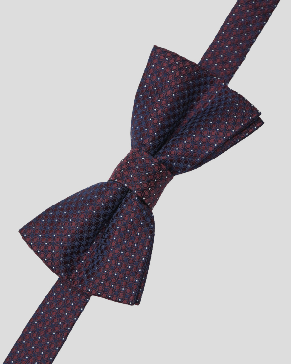 СТРУКТУРНА ПАПИЙОНКА С ФИГУРАЛЕН ДЕСЕН В ЦВЯТ БОРДО