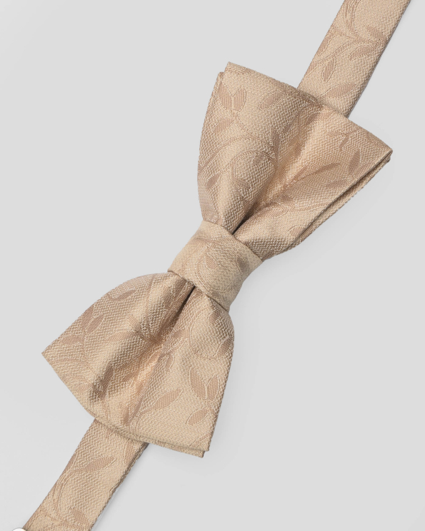 СТРУКТУРНА ПАПИЙОНКА С ДЕСЕН НА ЛИСТА В ЗЛАТИСТ ЦВЯТ