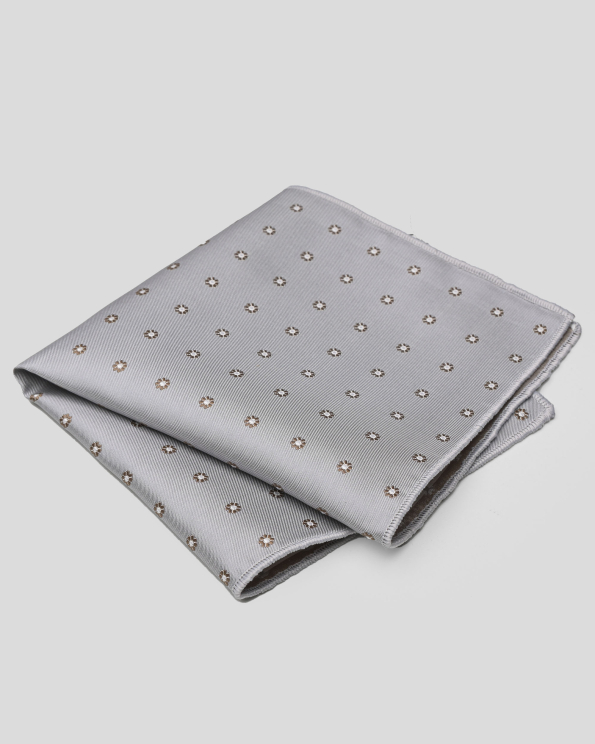 СВЕТЛОСИВА КЪРПИЧКА ЗА САКО С КОНТРАСТНА БРОДЕРИЯ