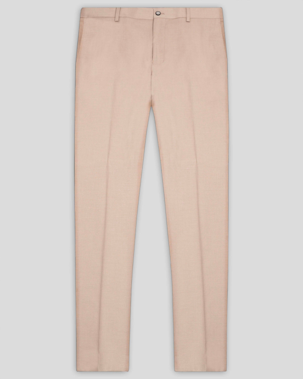 КЛАСИЧЕСКИ ПАНТАЛОН В ЦВЯТ СЬОМГА ВТАЛЕН СИЛУЕТ /ЧАСТ ОТ КОСТЮМ/