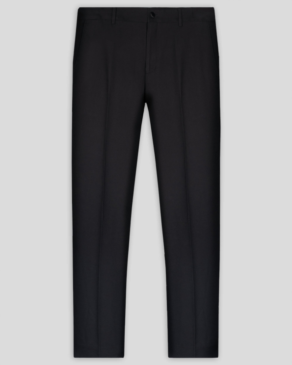 ЧЕРЕН КЛАСИЧЕСКИ ПАНТАЛОН ВТАЛЕН СИЛУЕТ /ЧАСТ ОТ КОСТЮМ/