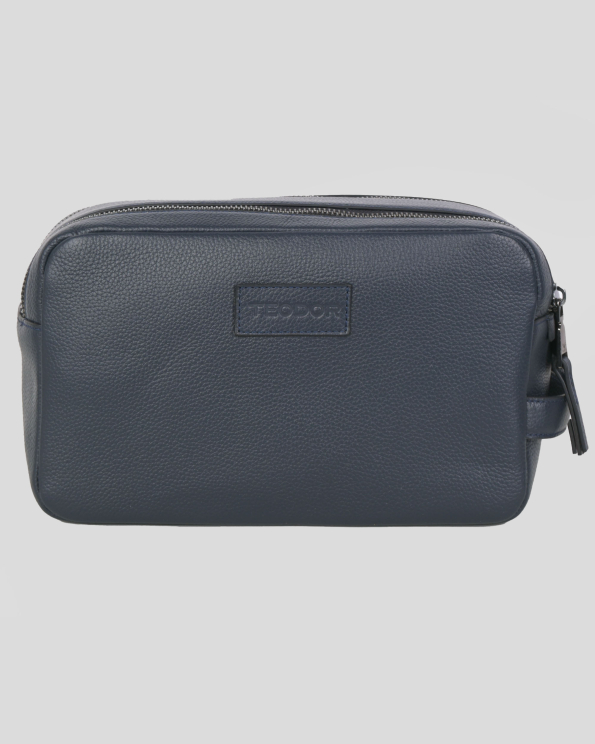 ТЪМНОСИН НЕСЕСЕР ОТ 100% ЕСТЕСТВЕНА КОЖА 