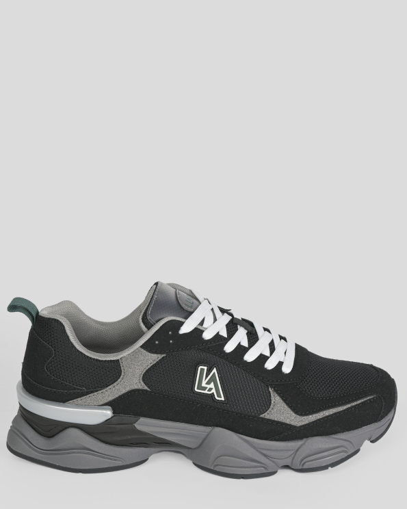 СПОРТНИ ОБУВКИ ТИП КЕЦОВЕ С ГУМИРАН ЛОГО БАДЖ И ВЕЛУРЕНИ ДЕТАЙЛИ 