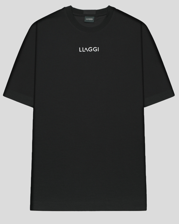 ОВЪРСАЙЗ ТЕНИСКА ОТ ПАМУК И МОДАЛ С КОНТРАСТЕН ЛОГО ПРИНТ