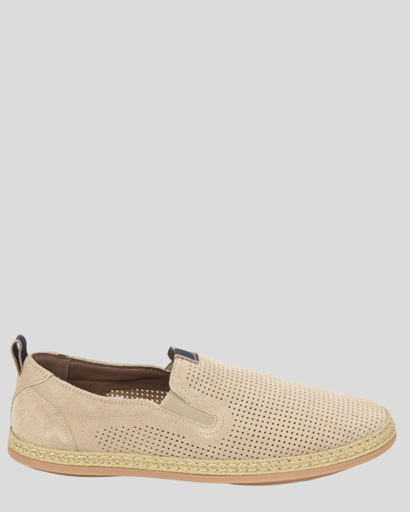 БЕЖОВИ ЕСПАДРИЛИ ОТ 100% ЕСТЕСТВЕНА КОЖА НАБУК