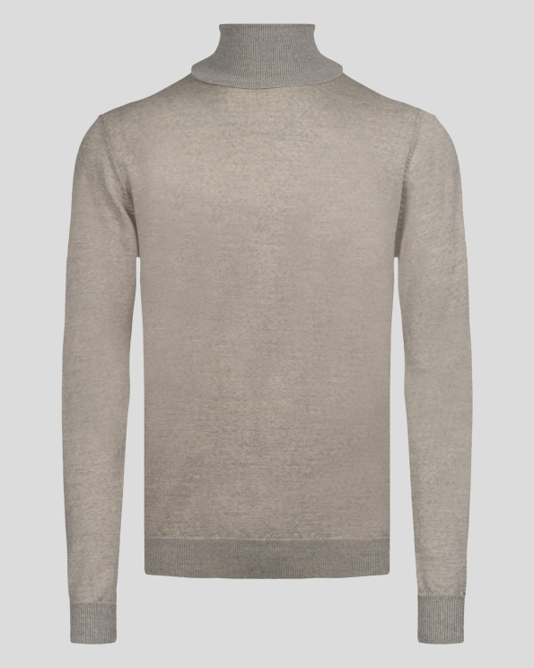 СВЕТЛОБЕЖОВО ПОЛО ОТ 100%  МЕРИНОСОВА ВЪЛНА  "ZEGNA BARUFFA"  