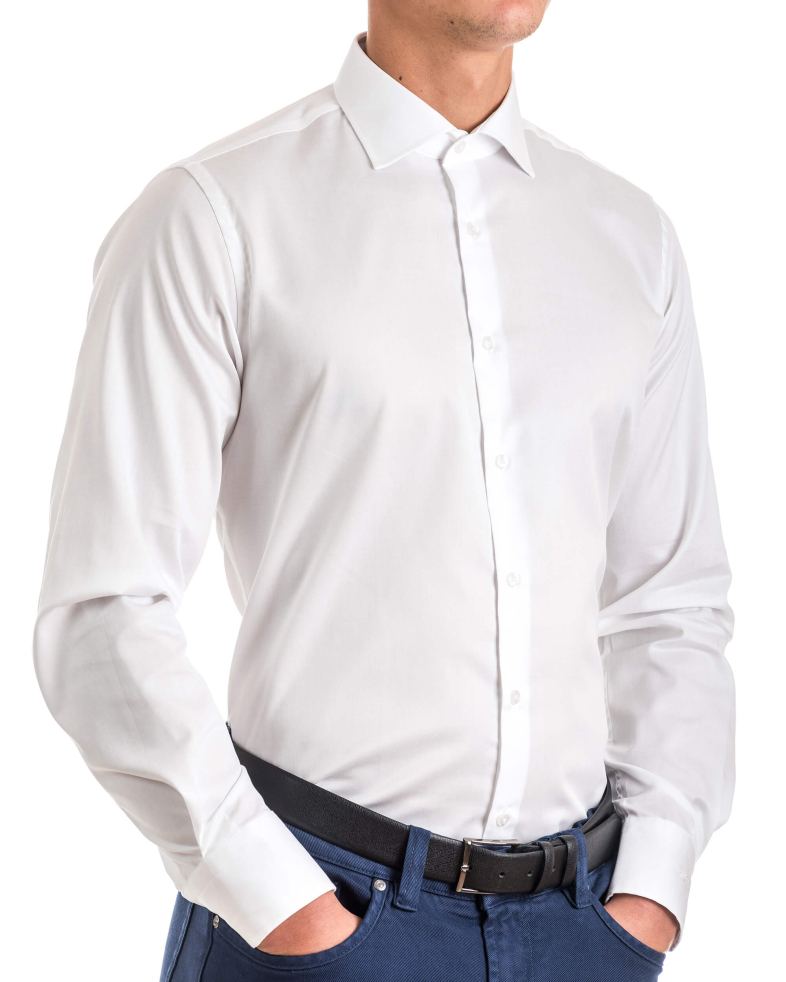 Мъжка памучна риза оксфорд 160422448-1 01