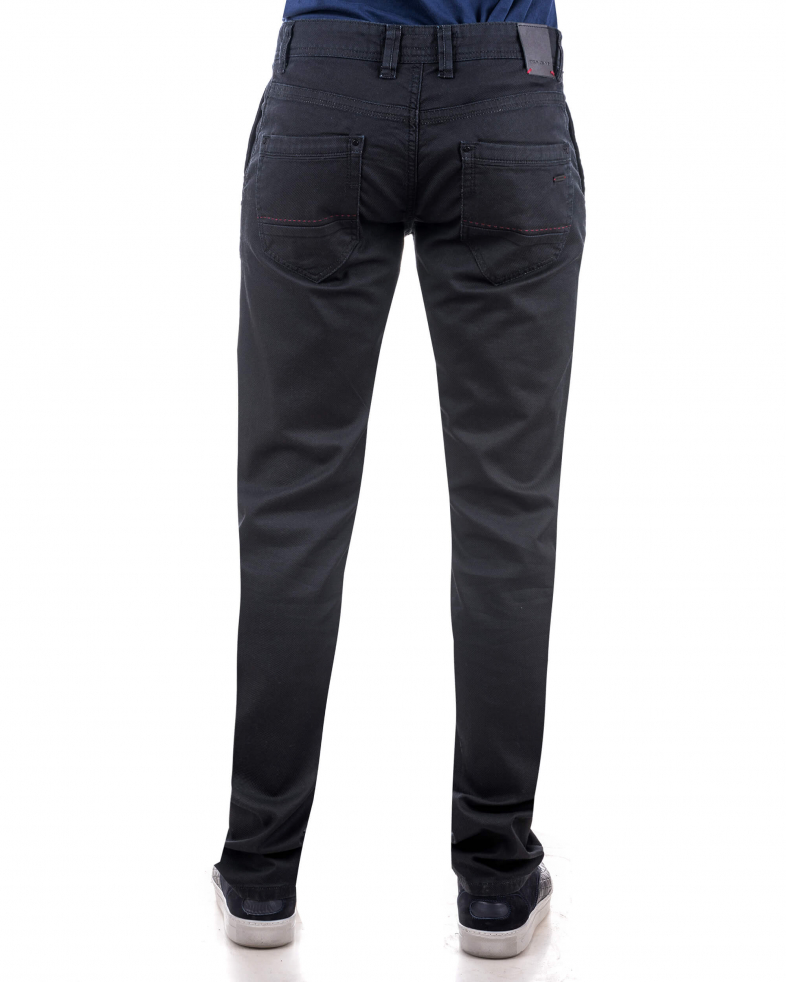 Черен структурен панталон пет джоба 150828591-1 02